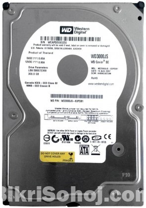 Western Digital WD3000GLFS 300GB SATA Hard Drive